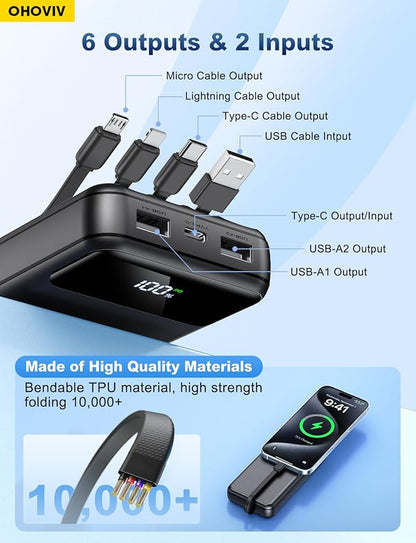 OHOVIV Portable Charger Power Bank 50000mAh Battery Pack, 22.5W Fast Charging - Image 2