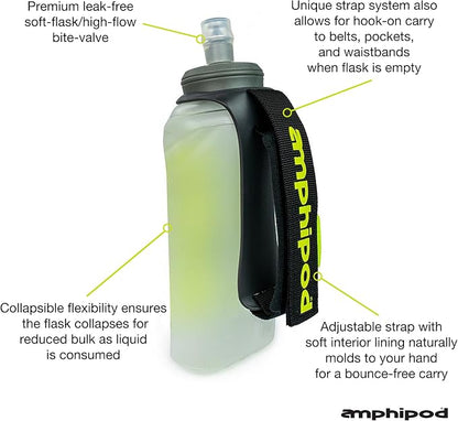 Amphipod Soft-Tech Minimalist Handheld Soft Flask, Collapsible Runners' Water - Image 2