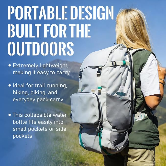 1L Collapsible Water Bottle - Image 3