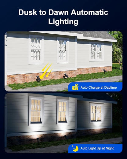 FALOVE Solar Spot Lights Outdoor Waterproof - Image 7