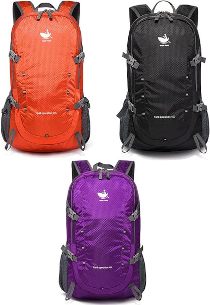 Packable Lightweight Backpack 40L, Ripstop Nylon Foldable Traveling Daypack - Image 8