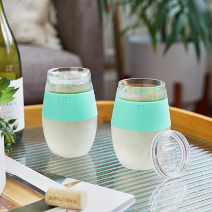 Host Wine Freeze Cup with Lid, Double Wall Insulated, Cooling Freezable Drink - Image 7