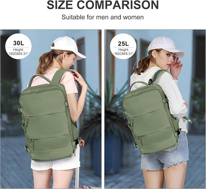 coowoz Large Travel Backpack For Women Men, Carry On Backpack Flight Approved - Image 8