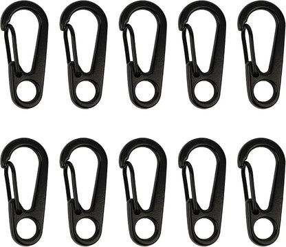 SWATOM Small Mini Carabiner Clip Tiny Spring Snap Hook Keychains Micro by SWATOM