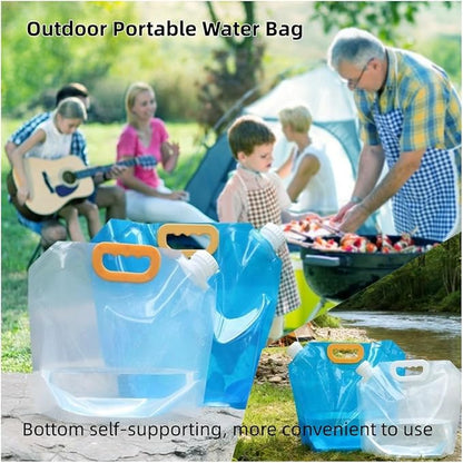4 Pack 5L BPA Free Collapsible Water Tank Container Portable Lightweight Space - Image 7