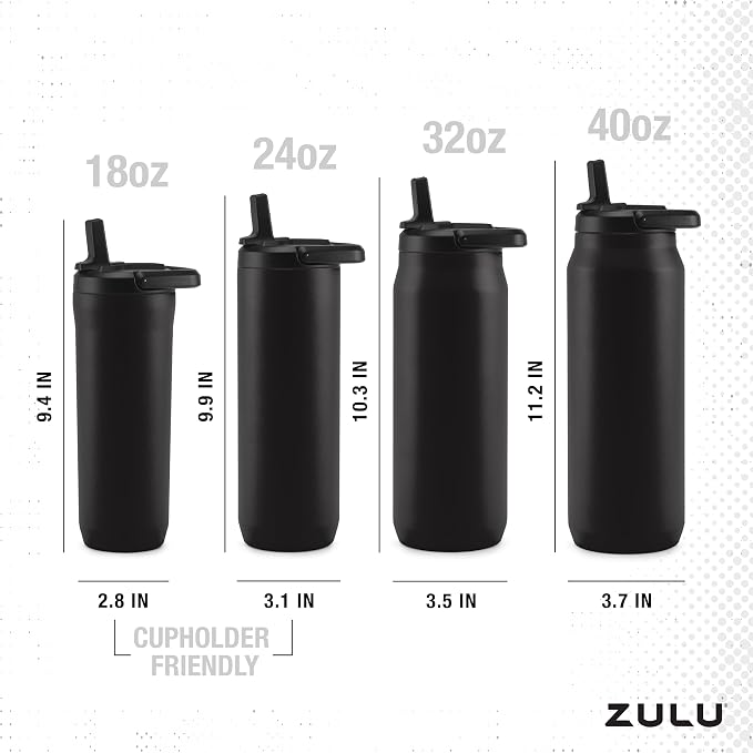 ZULU Base 18oz Kids Stainless Steel Water Bottle - Image 8