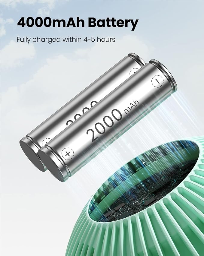 Gaiatop Oscillating Baby Stroller Fan - Image 4