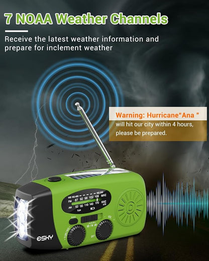 Esky Emergency Hand Crank Radio - Image 2
