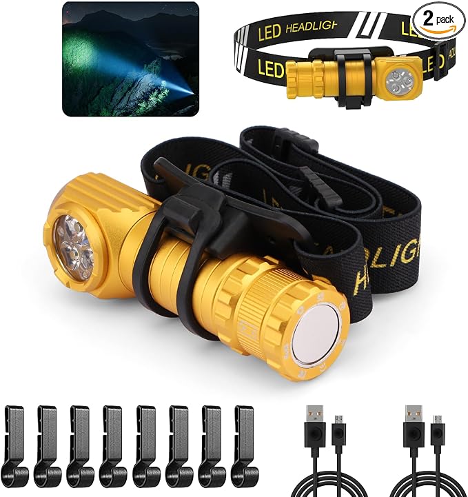 High Lumens LED Rechargeable Headlamp by Spriak%E5%93%81%E7%89%8C%E6%97%97%E8%88%B0%E5%BA%97