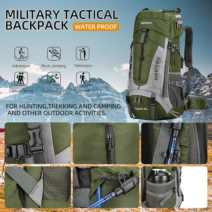 King'sGuard 60L Hiking Backpack - Image 6