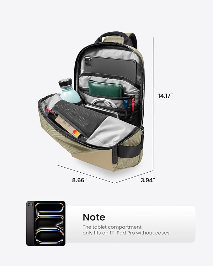 tomtoc 5L Compact Sling Backpack - Image 2