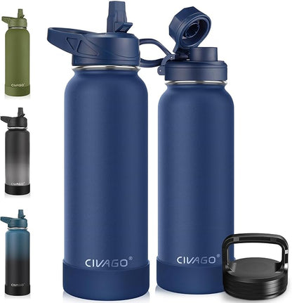 CIVAGO 40 oz Insulated Water Bottle by CIVAGO