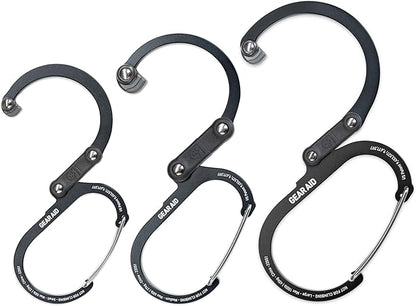 GEAR AID HEROCLIP 360° Swivel Carabiner Gear Clip and Hook by GEARAID