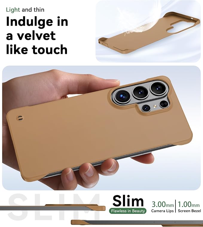 GRECAZO Slim Borderless for Samsung Galaxy S26 Phone Case 6.3" Ultra-Thin - Image 4