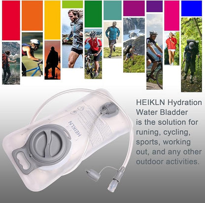HEIKLN Hydration Bladder 1.5L-2L-2.5L-3L, Leak Proof Water Reservoir, BPA Free - Image 7