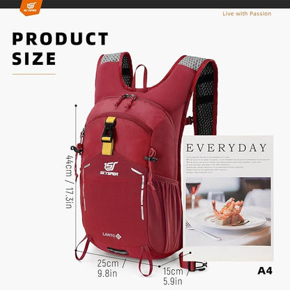 SKYSPER Small Hiking Backpack - 15L Travel Daypack Lightweight Bag Water - Image 6