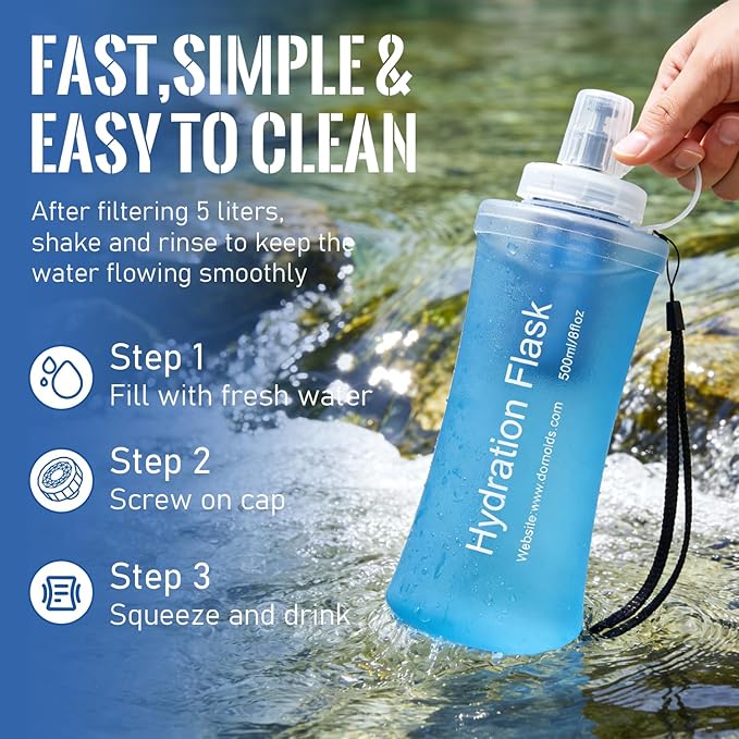 700ML Collapsible Water Bottle - Image 5