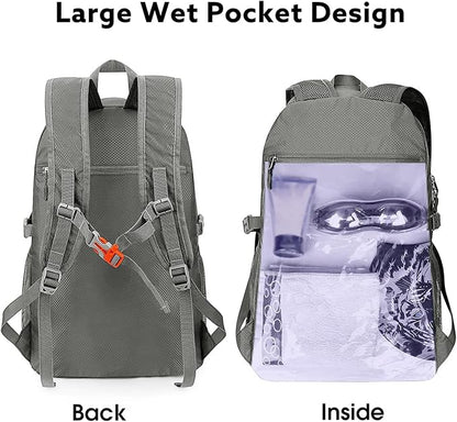 G4Free 40L Lightweight Packable Hiking Backpack, Waterproof Travel Daypack - Image 2