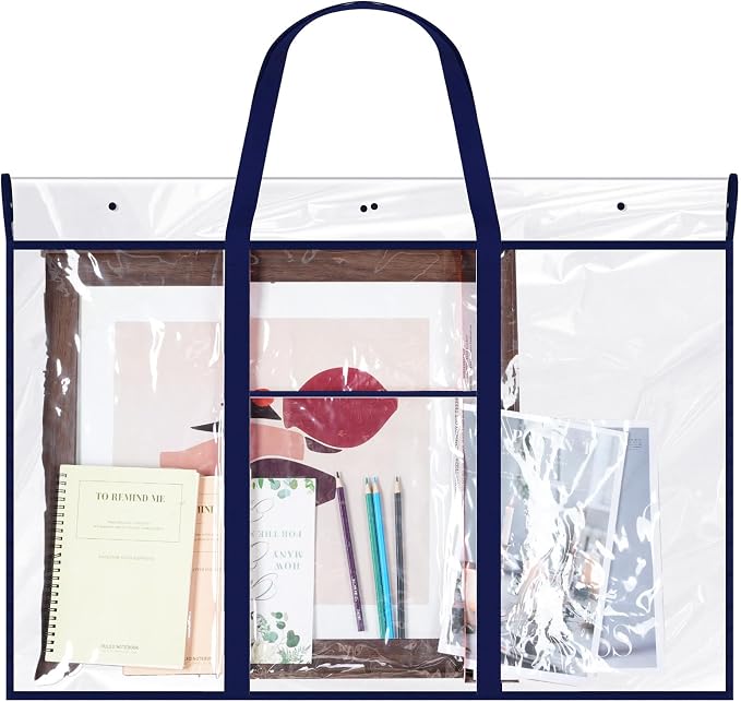 Windyun 1 Pack Large Poster Storage Bag 48" x 36" Bulletin Board Holder Art by Windyun