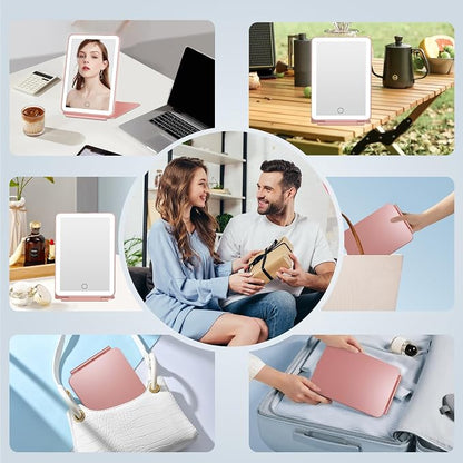 FUNTOUCH Rechargeable Travel Makeup Mirror - Image 6