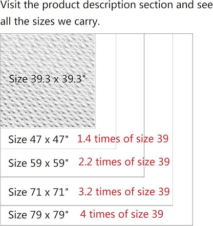 Leberna 5 Pack 39.9x39.3 Fire Blanket Fire Suppression Blanket | Fiberglass - Image 2