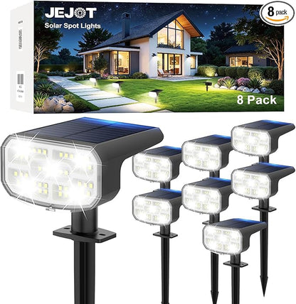 Solar Lights Outdoor Waterproof IP65, Super Bright LED, Cool Light 2 Lighting by JEJOT