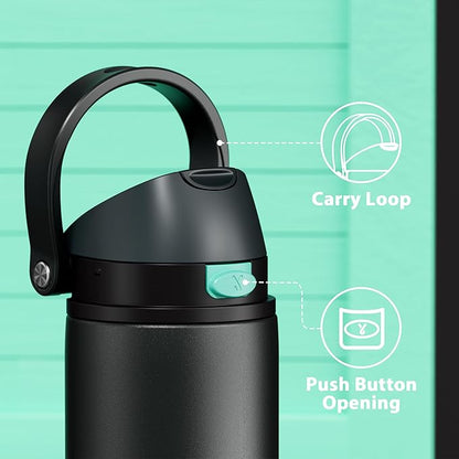 24 oz Insulated Water Bottle for Sports: Meoky Stainless Steel Water Bottle - Image 5