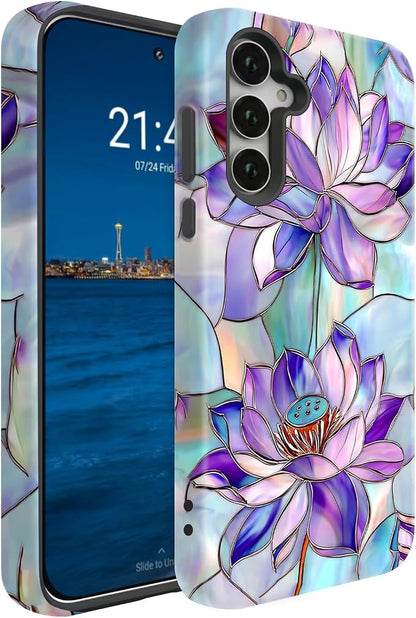 Compatible for Samsung Galaxy A36 5G Case, Dual Layer Heavy Duty 2 in 1 by BSMOSPER