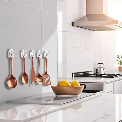 20 Pcs Clear Adhesive Wall Hooks - Image 5