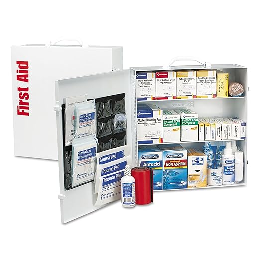 First Aid Only 90575 3-Shelf ANSI B+ and OSHA-Compliant First Aid Kit, by FirstAidOnly