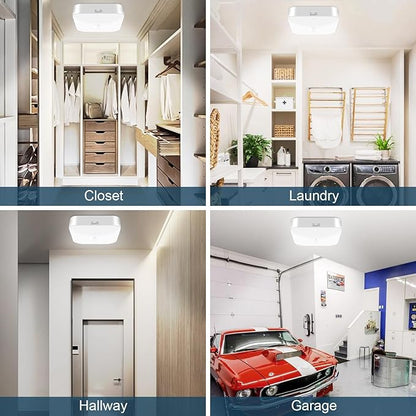 Rechargeable Motion Sensor Ceiling Light, Rechargeable Battery Operated Closet - Image 6