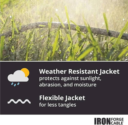 Iron Forge Cable 14 Gauge Outdoor Extension Cord 100 Ft - Image 4