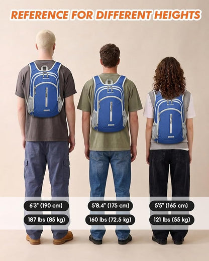 Seektop Small Hiking Backpack Expandable 12L-15L, Lightweight Packable - Image 4