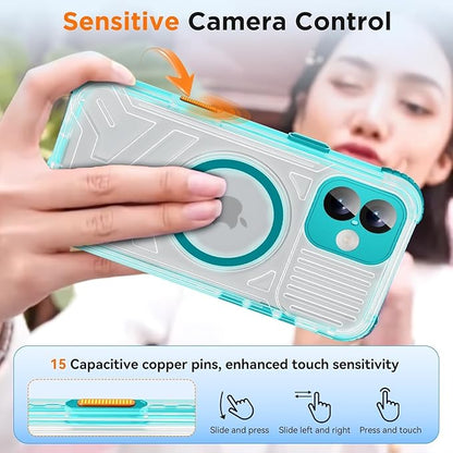 WIFORT for iPhone 16 Waterproof Case, Fit for Magsafe Full Body Magnetic - Image 5
