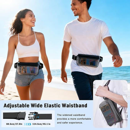 Waterproof Waist Bag, Passport Wallet Tote, IPX8 Waterproof Rating, - Image 3