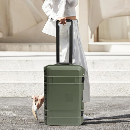 22" Weatherproof Hard Case Rolling Waterproof Case Dry Box - Image 4