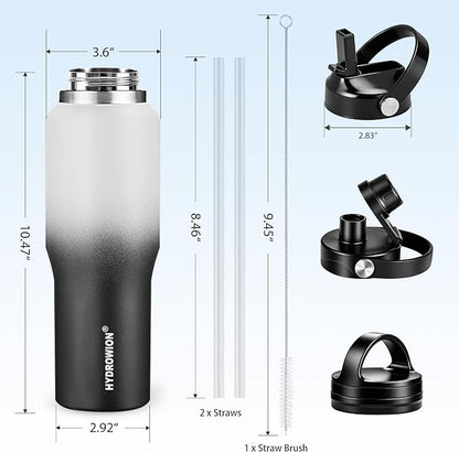 HYDROWION Insulated Water Bottle, 32oz Water Bottle - Image 5