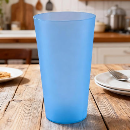 AOYITE 32 oz Reusable Drinking Cups, Unbreakable Large Plastic Tumblers set of - Image 7