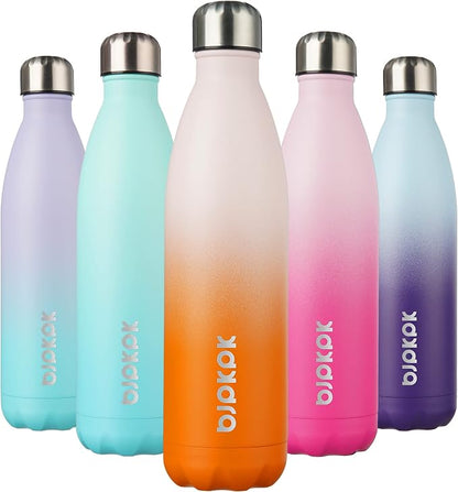 BJPKPK 25oz Insulated Stainless Steel Water Bottles, Sports Water Bottles Keep by BJPKPK