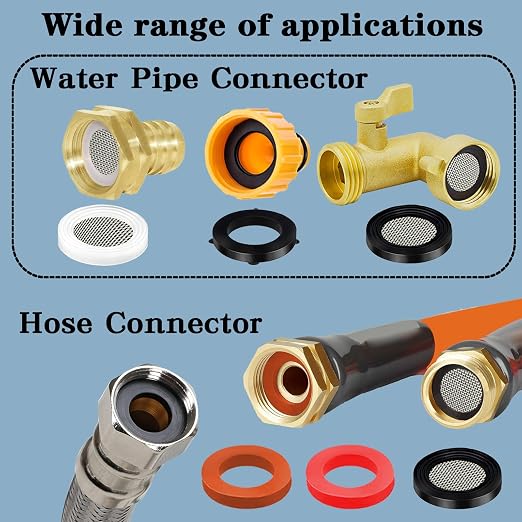 ZDBB 129 PCS Garden Hose Washers Shower Head Gaskets - Image 5