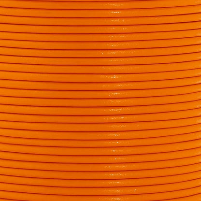 Mandala Crafts Round Genuine Orange Leather Cord - Image 3