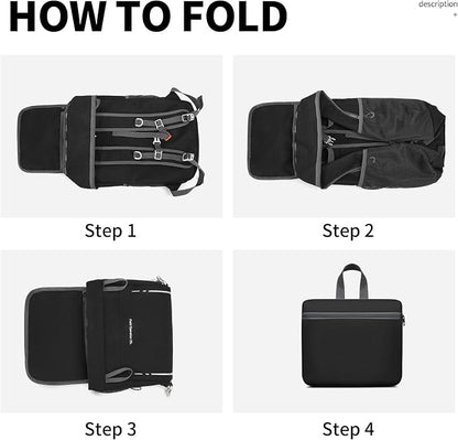 35L Lightweight Packable Backpack – Durable Foldable Daypack - Image 7