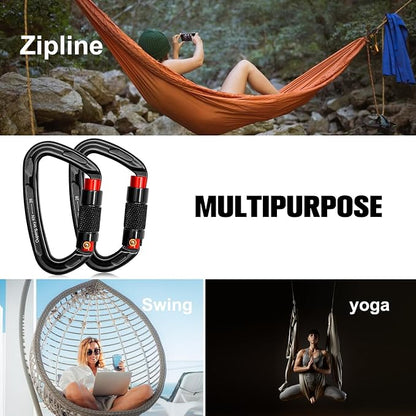 Oupeng sky Auto Locking Carabiner Clips - Image 7