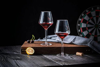 16-ounce Plastic Stem Wine Glasses, All Purpose Arcylic Glasses - Image 5
