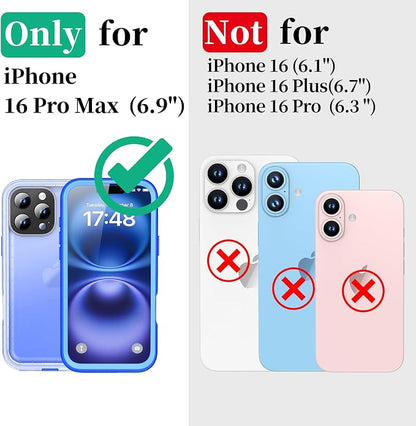 Cozycase for iPhone 16 Pro Max Case Waterproof - Image 2