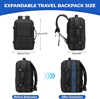Rcrirth Carry On Travel Backpack - Image 3