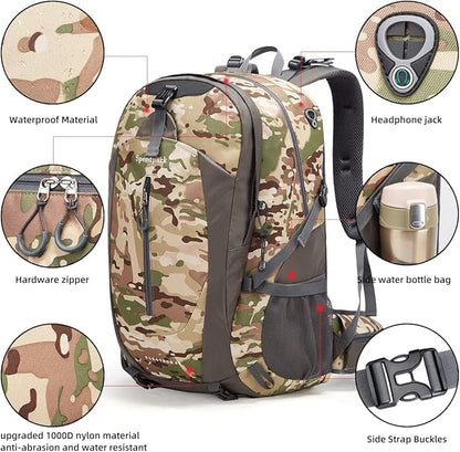 SPEEDPARK Hiking Backpack 40L Waterproof Hiking Daypack - Image 4