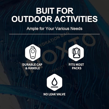 1.5L/2L/3L Hydration Bladder, INOXTO Water Bladder - Image 3