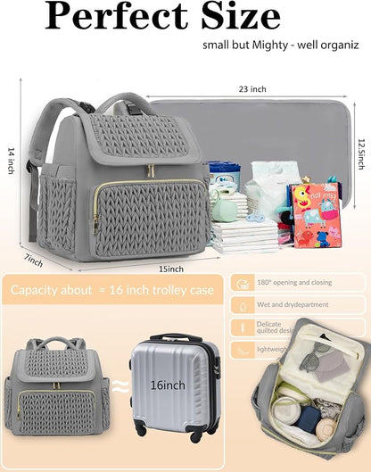 Awanhe Diaper Bag Backpack, Baby Bag - Image 6