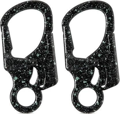 Ahiller Carabiner Clip, Double Anti-Misopening Locking Design, Key Ring Clip by Ahiller
